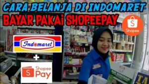 Cara Bayar di Indomaret pakai ShopeePay (Qris & Kasir)